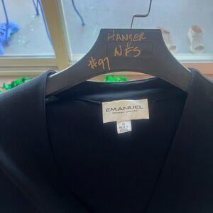 Emanuel Ungaro Classic Black Blazer